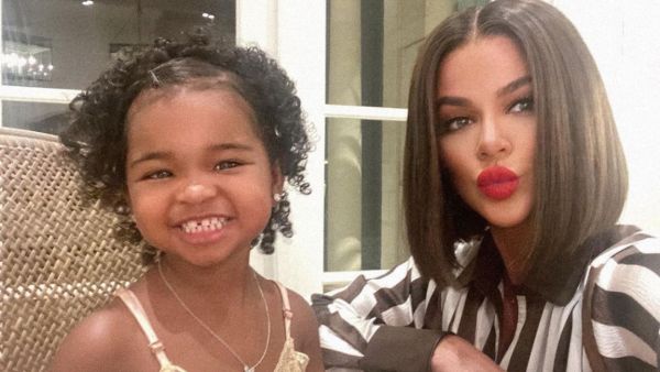 Khloe and her on/off again beau Tristan welcomed True in April of 2018. 
