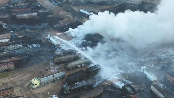 Drone/missile attack on Saudi Aramco facility 