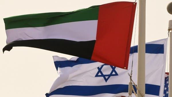 UAE ISRAEL Flags