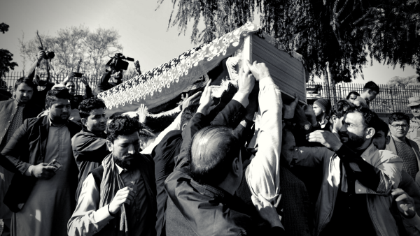 Afghan journalist funeral