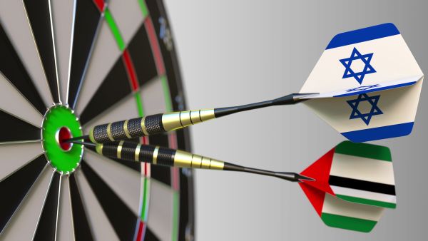 Israel and UAE flags