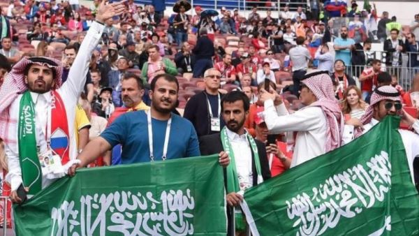Saudi Arabia said it would allow people who have been vaccinated against COVID-19 to attend sporting events at stadiums at a capacity of 40 percent. (Photo: Asharq Al-Awsat)
