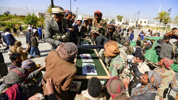 Anti-Saudi Houthis in Yemen