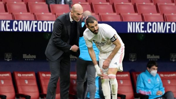 The striker starred again on Saturday as his double kept the Blancos hot on the heels of Atletico (Photo: AFP)