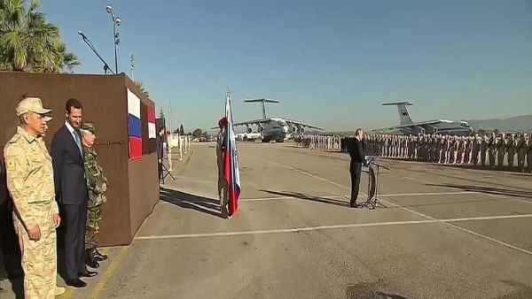 الأسد أعرب عن امتنانه لروسيا على ما تقدمه للشعب السوري