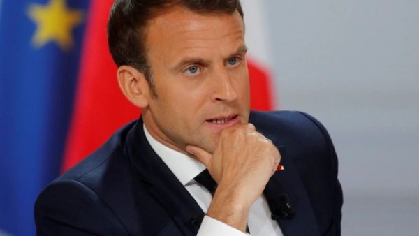  الرئيس الفرنسي إيمانويل ماكرون