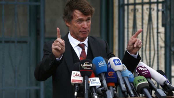 EU Palestinian Representative Sven Kuhn von Burgsdorff 