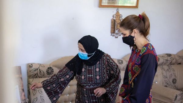 Today I met with members of Al Yusra Women Charity Society in Madaba’s Faisaliah village