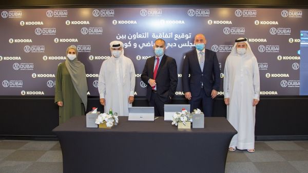 During the event Dubai Sports Council Signs Cooperation Deal With Kooora