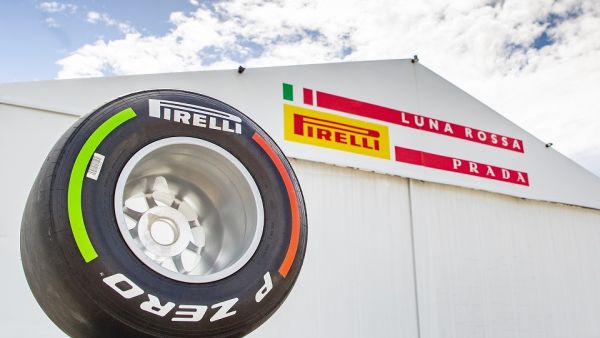 A Pirelli Formula 1 Tyre Signed By The Luna Rossa Team Auctioned For Charity