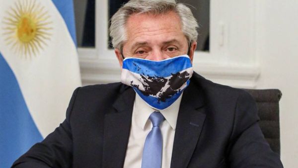 The President of Argentina Alberto Fernández 