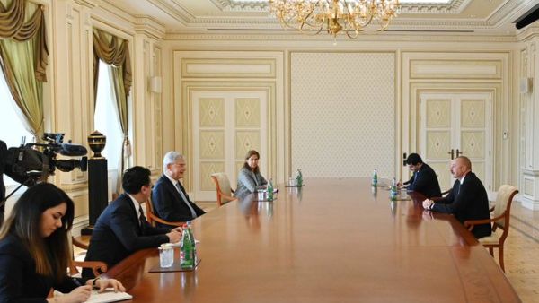 Azerbaijani president receives UN General Assembly head Volkan Bozkir