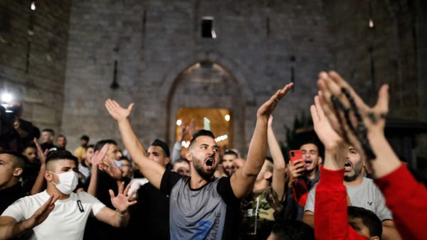 Celebrations  at Damascus Gate