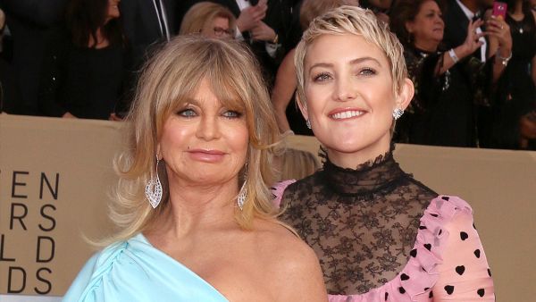 Kate Hudson celebrated her 42nd birthday with mom Goldie Hawn and other family.
