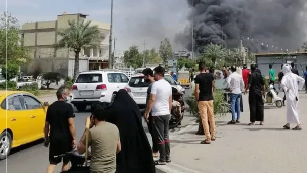 انفجار في سوق الحبيبة