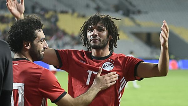 Mohamed Salah and Mohamed Elneny (Photo: AFP)