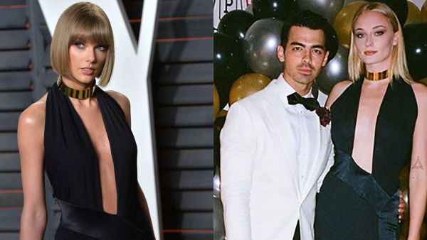 تايلور سويفت وجو جوناس وصوفيا تيرنر