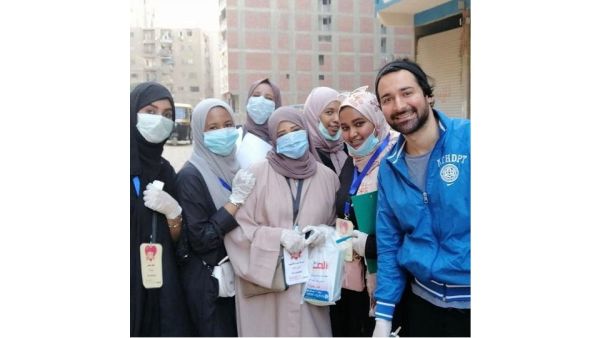 Egyptian star Ahmed Hatem Ahmed Hatem Launches Car Of Good In Collaboration With The UNHCR