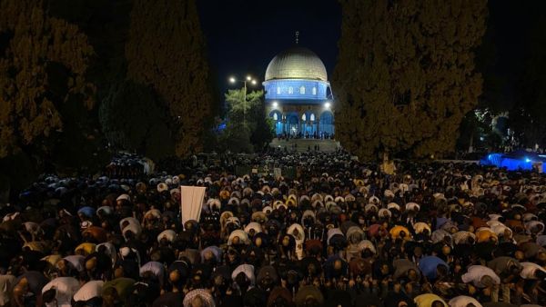  الاحتلال استهدفت المشاركين في مسيرة نصرة للأقصى، وقمعتهم باطلاق الرصاص المعدني