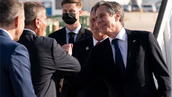 وزير الخارجية بلينكن سيلتقي القادة الإسرائيليين لإبداء دعمنا الراسخ لأمن إسرائيل