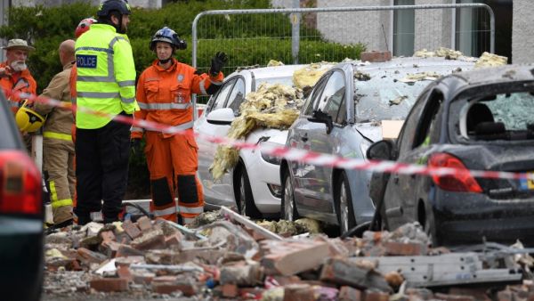 One child is killed and 4 other people injured after devastating gas explosion in Lancashire