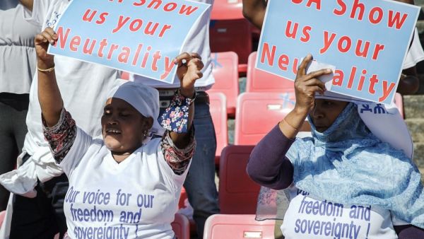 Ethiopians protest interference from US administration and Joe Biden