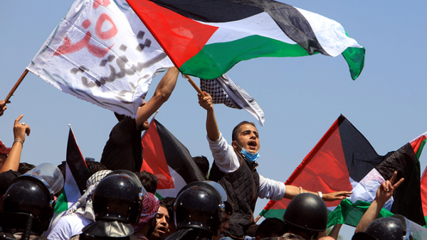 Jordanian protest in support of Palestine 