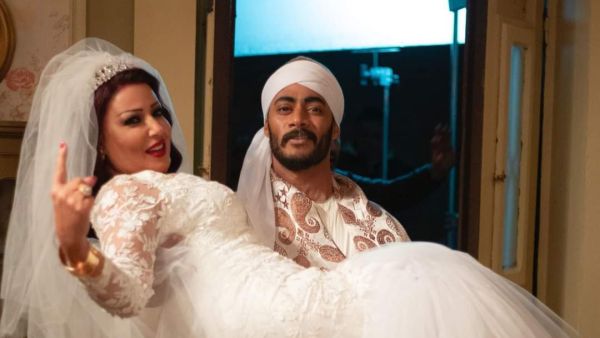 محمد رمضان وسمية الخشاب