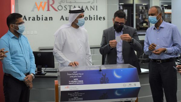 During the event Arabian Automobiles Announces 25 Winners Of Free Vehicle Maintenance For One Year