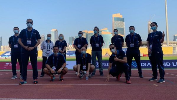 During the event Aspetar Provides Medical Support to Diamond League Doha 2021