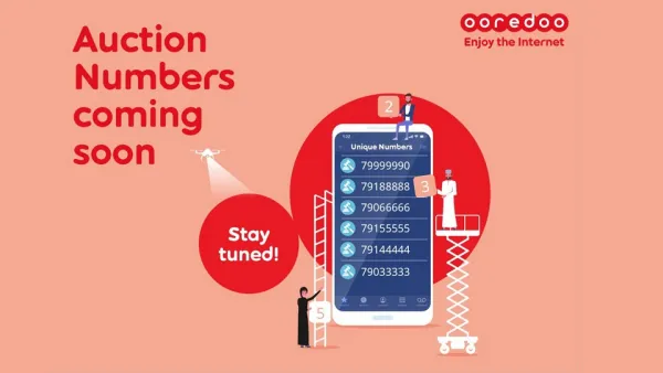 Ooredoo تتيح لعملائها الفرصة لاختيار أرقامهم المُفضلة من خلال مزادها الإلكتروني الخيري للأرقام المميزة