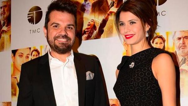 Beren Saat black swimsuit siyah mayosu Bodrum Kenan Doğulu