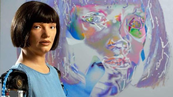 Ai-Da took a team of programmers