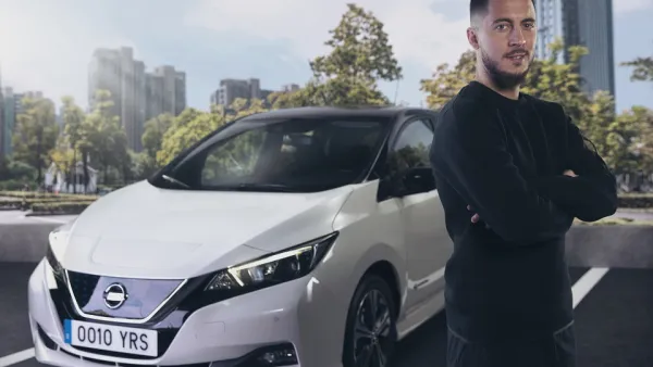 Football Pro, Eden Hazard Joins Nissan’s #ElectrifyTheWorld Movement To Spark Positive Change