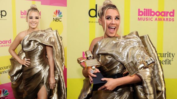 Singer Gabby Barrett’s Nicolas Jebran dress steals show at 2021 BBMA’s