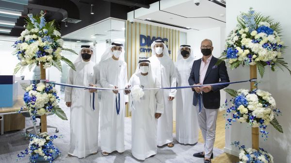 Government and business leaders attending the launch of the DMCC Crypto Centre. DMCC Launches Crypto Centre To Champion Cryptographic And Blockchain Technologies In Dubai