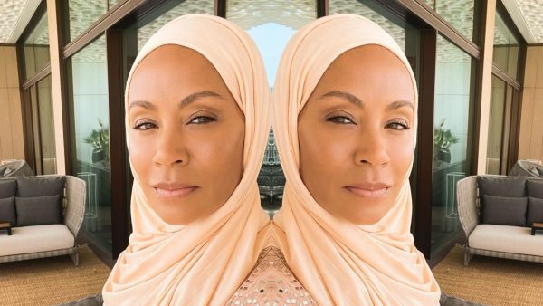 Head-To-Toe Islamic Clothing! Jada Pinkett Smith Sports Headscarf and Abaya in Latest Red Table Talk Appearance