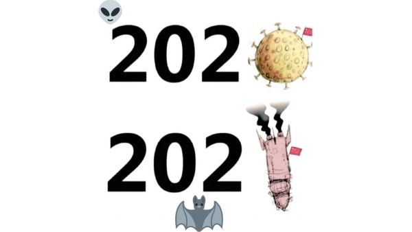 The Chinese rocket went out of control on April 29th