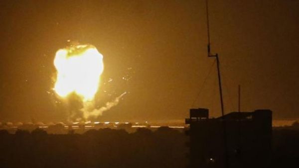 قصف اسرائيلي على غزة