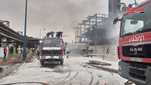 مصفاة حمص إحدى مصفاتي تكرير النفط الوحيدتين في سوريا