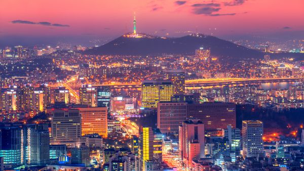 Seoul skyline