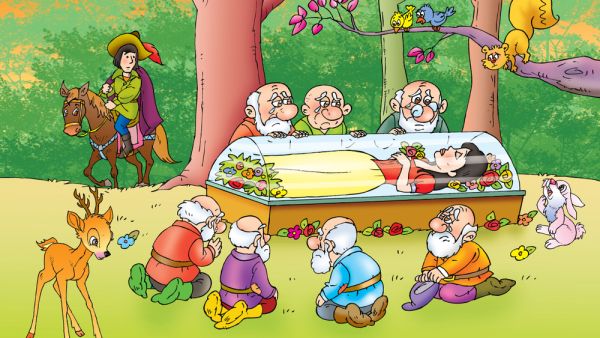 children's fairy tales snow white and the seven dwarfs