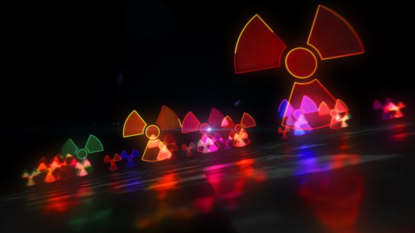 Nuclear warning symbol