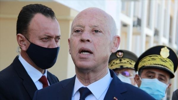  الرئيس التونسي قيس سعيد