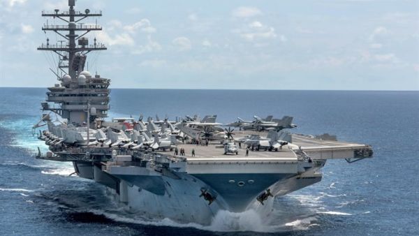مجموعة حاملة الطائرات الأمريكية "رونالد ريغان"