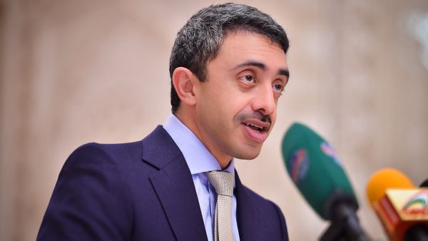 وزير خارجية الإمارات عبد الله بن زايد