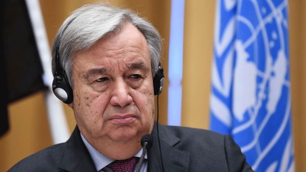 الأمين العام للأمم المتحدة، أنطونيو غوتيريش