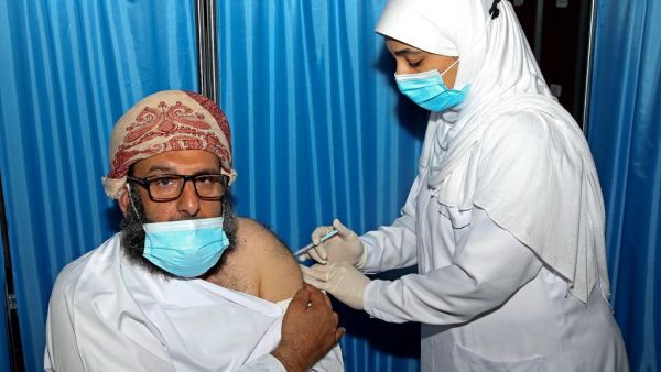 Oman reports an increase in daily coronavirus cases.