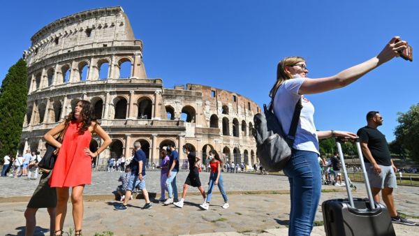 Face masks will no longer be compulsory outdoors in Italy.