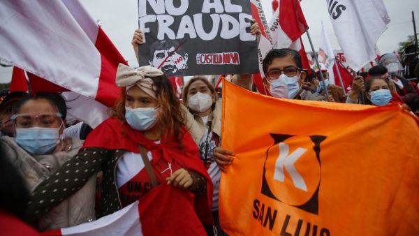 Keiko Fujimori claims elections were a fraud 